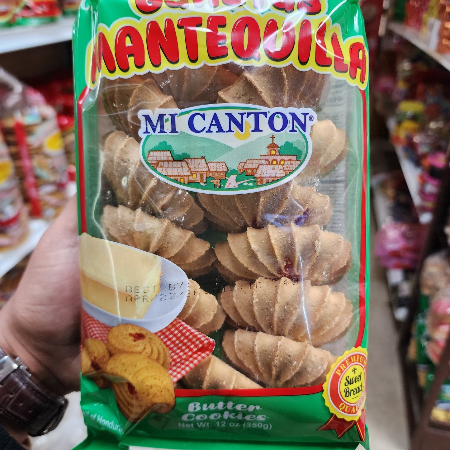 galleta de Mantequilla Mi Canton