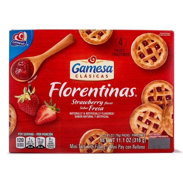 Florentinas Sabor Fresa 316gr