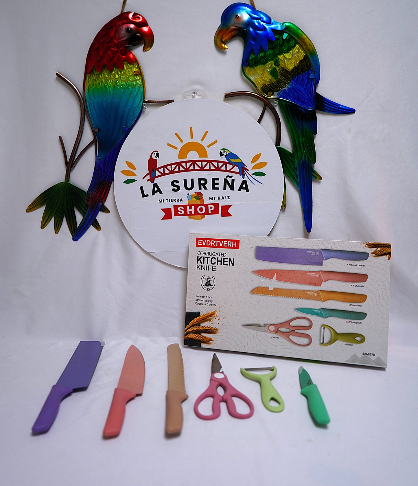 JUEGO DE CUCHILLOS EN COLORES