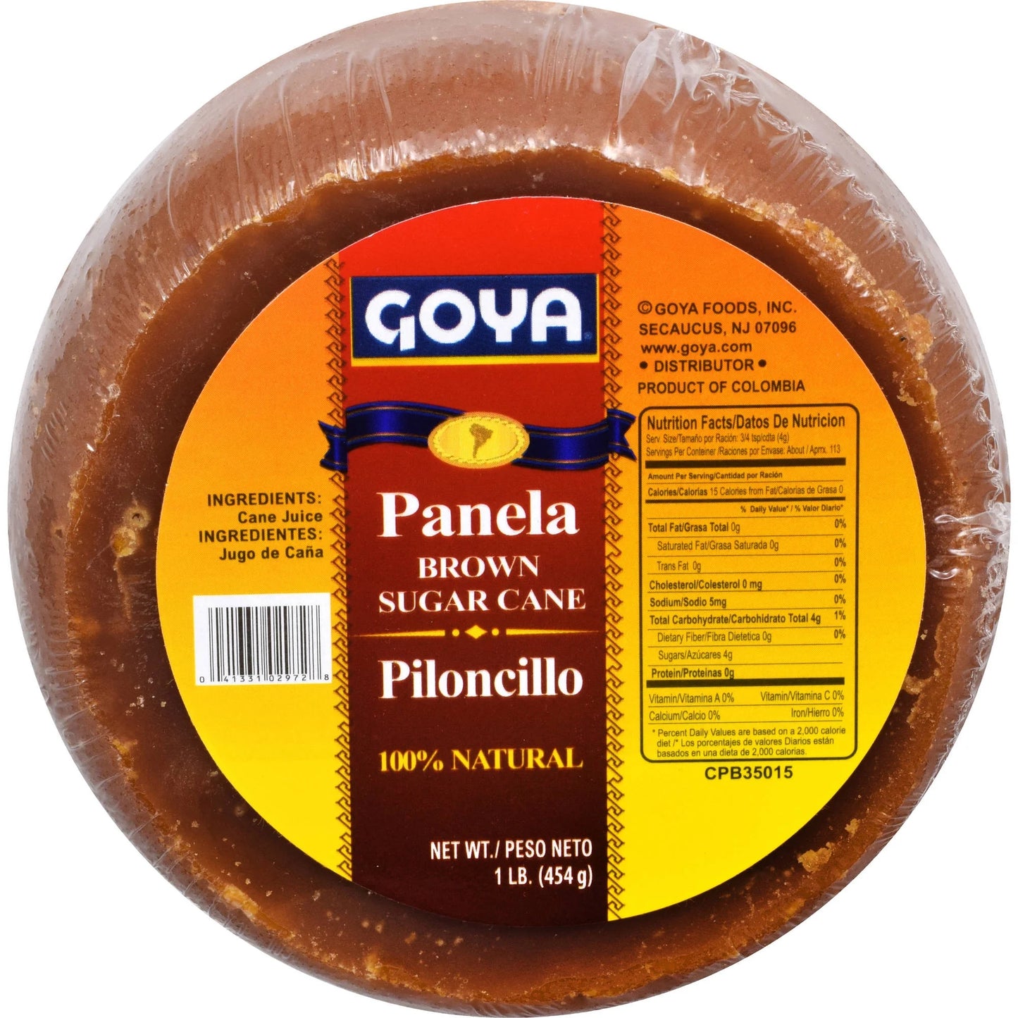 Goya Panela Piloncillo 454gr  2