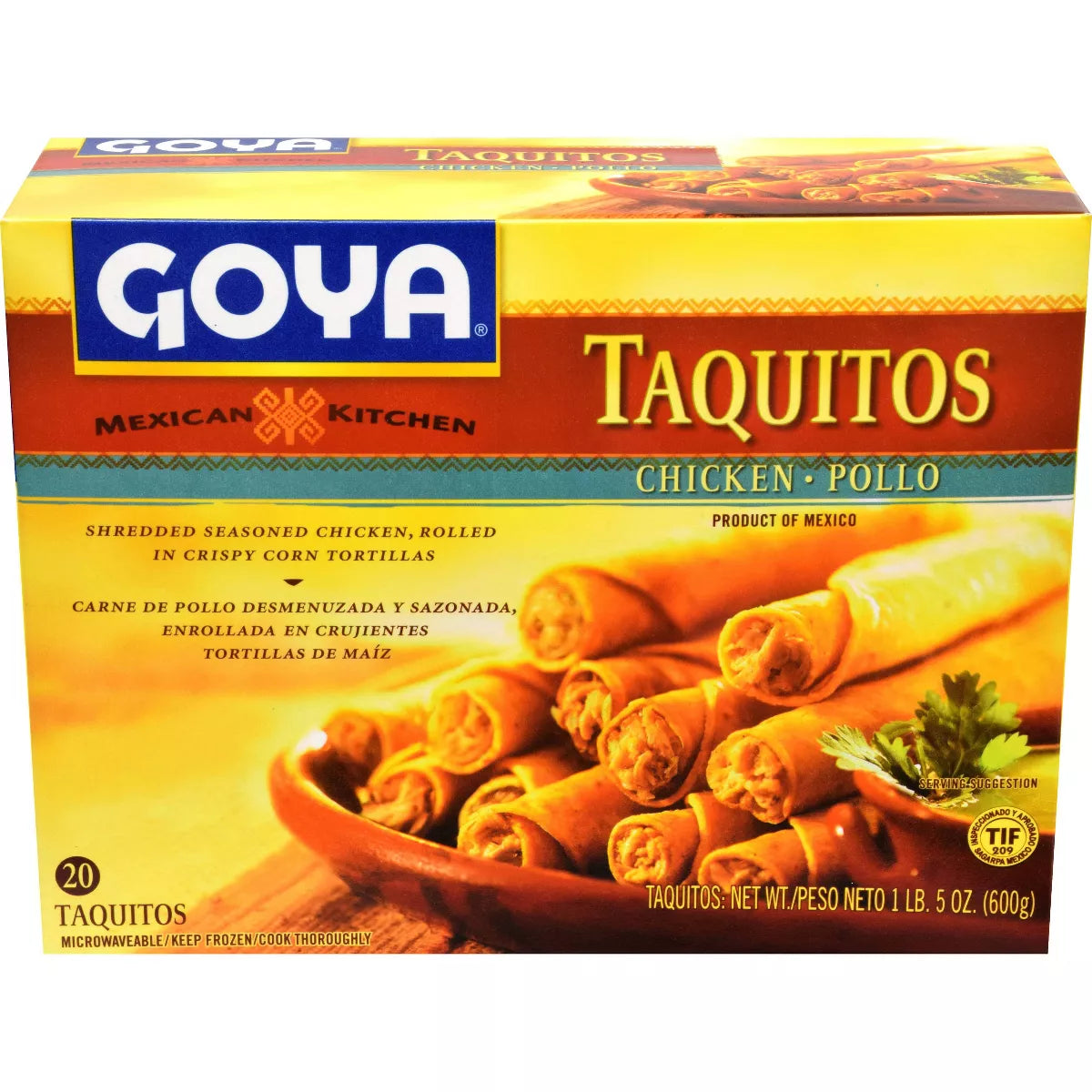 Goya Taquitos de Carne de Res 600gr
