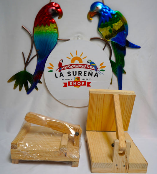 PRENSA PARA HACER TORTILLAS MADERA