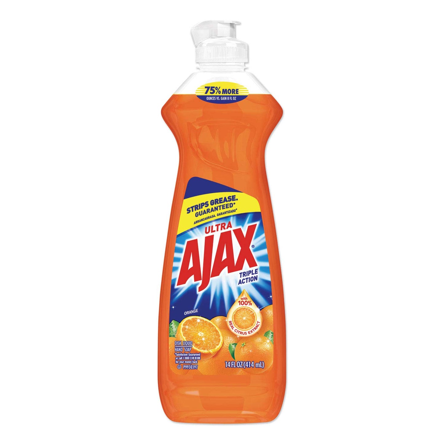 Jabon Ajax Naranja Ultra 14oz